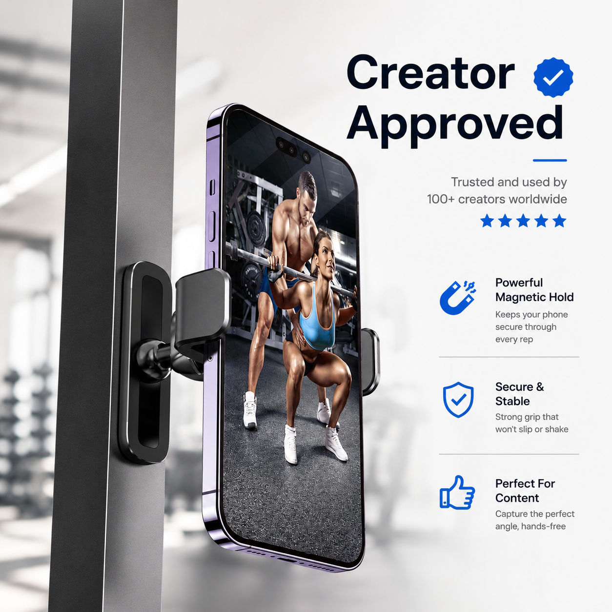 MagLock Phone Mount