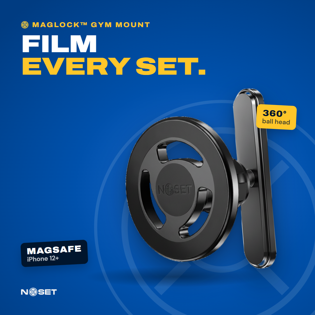 MagLock MagSafe gym phone mount by NOSET